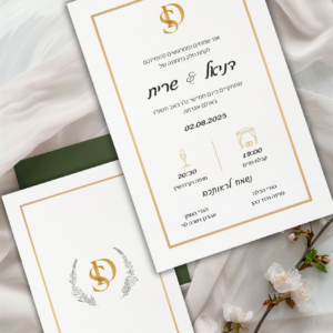 הזמנה חתונה - שרית