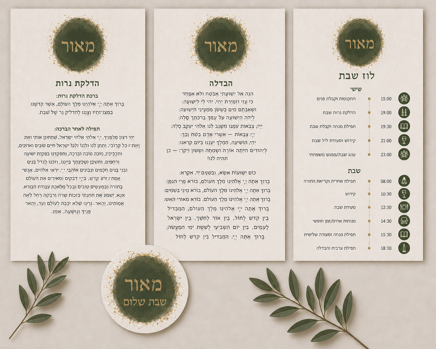 הזמנה בר מצווה - מאור זהב – תמונה 3